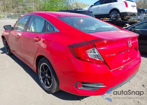 2016 Honda Civic Lx из США, поврежденный, VIN 2HGFC2F51GH536799